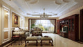 Classic European Luxury Living Room - High-Detail 3D Interior Scene