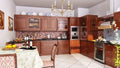 Classic European Luxury Kitchen - Detailed 3D Interior Scene